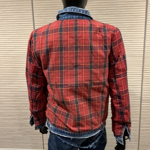 Cult of Individuality reversible tiger denim jeans jacket - Picture 15 of 16